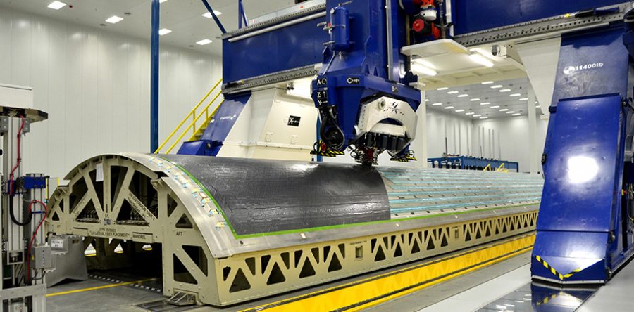 Electroimpact utilise des traceurs laser API Radian et OT2