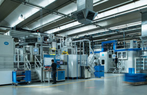 usine de BRAWO en Italie avec les machines outils